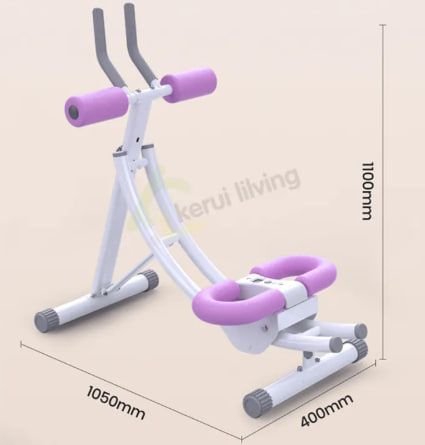 Abdominal exercise machine, Power Plank exercise machine, build abdominal muscles, body exercise machine, fitness equipment, Fitness, curved body, build six pack